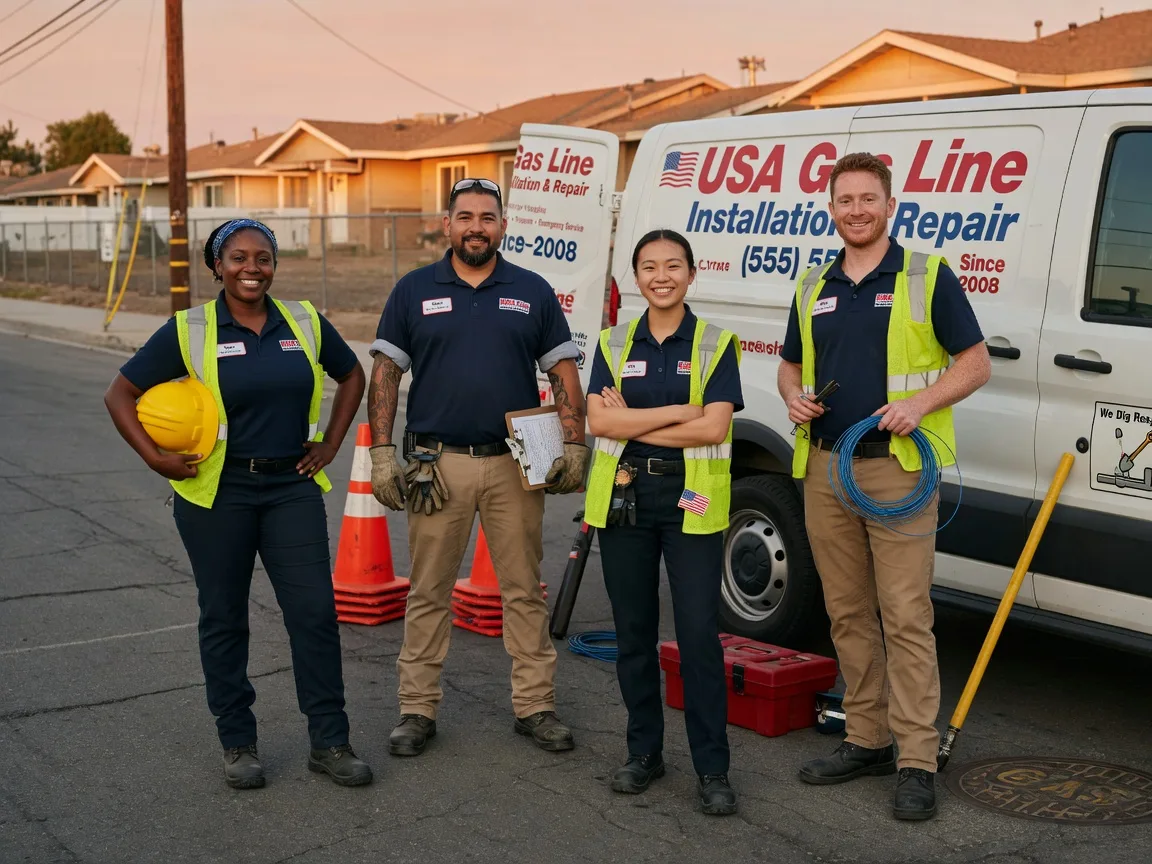 Gas Line Installation company in Anita, IA